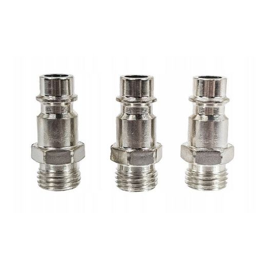 Set od 5 europskih zračnih spojnica 1/4"