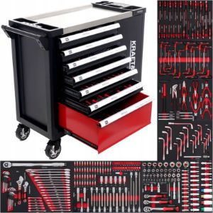 Kolica za radionicu sa 299 komada alata