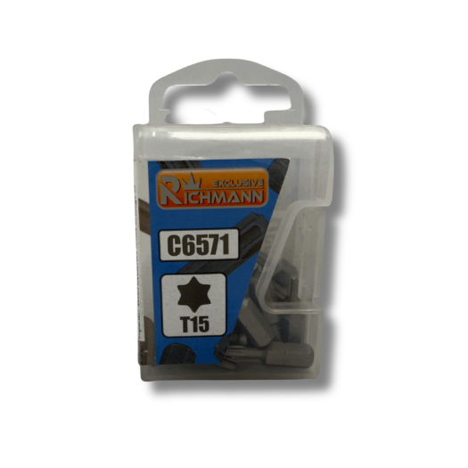 Set bit nastavaka TORX T-15 x 25mm 1/4"