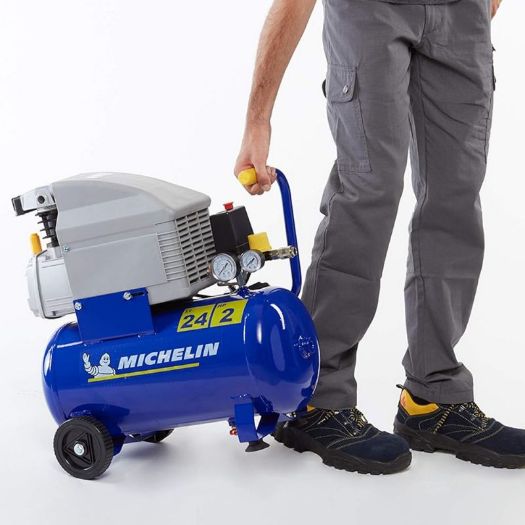 Michelin klipni kompresor 24 L, 1.5 kW, 230V