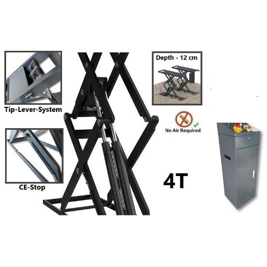 Škarasta dizalica ukopna , 4T, 400V