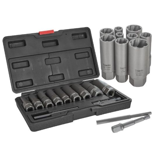 Set dubokih spiralnih izvlakača vijaka 
