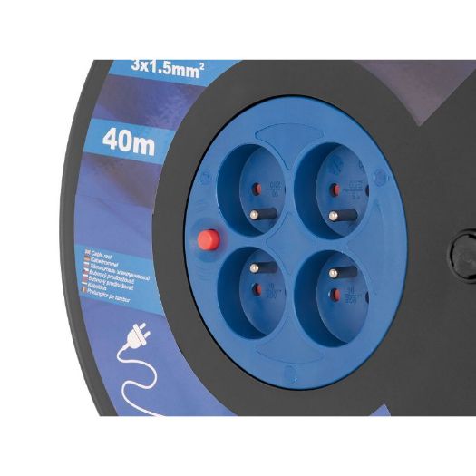 Kabelska motalica 3x1,5 mm² 40 m 