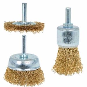 Žičana četka za bušilicu set od 3 komada 