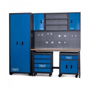Modularni sustav ormarića za radionice, 8 dijelni set
