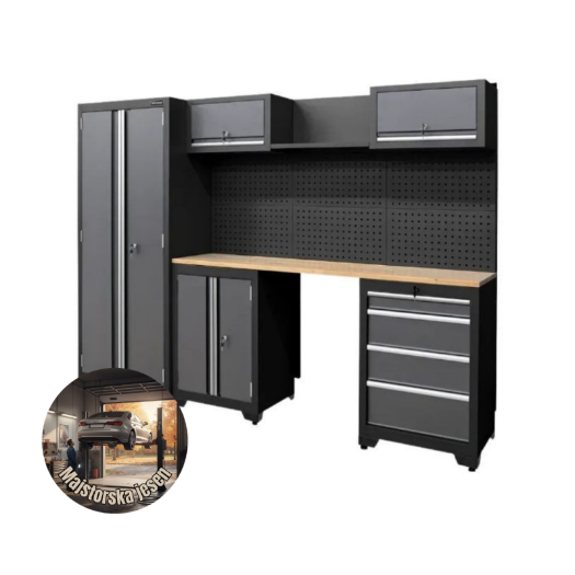 Modularni sustav ormarić za radionice, 13-dijelni set