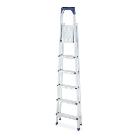 Sklopive aluminijske ljestve 1x6