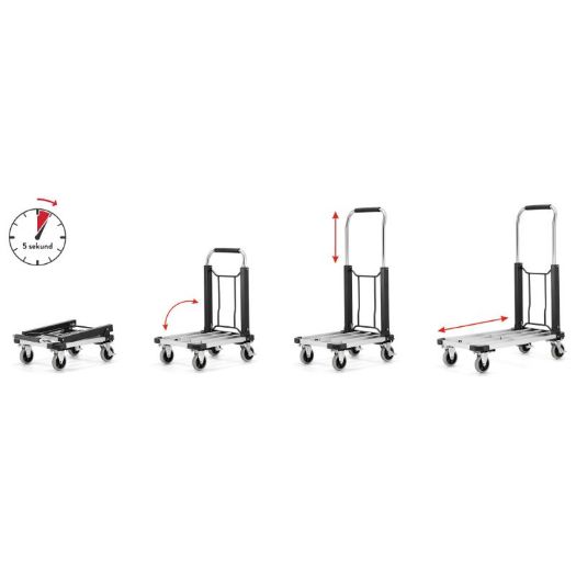 Modularna kolica s platformom 150kg