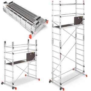 Mobilna sklopiva skela 4,7m 