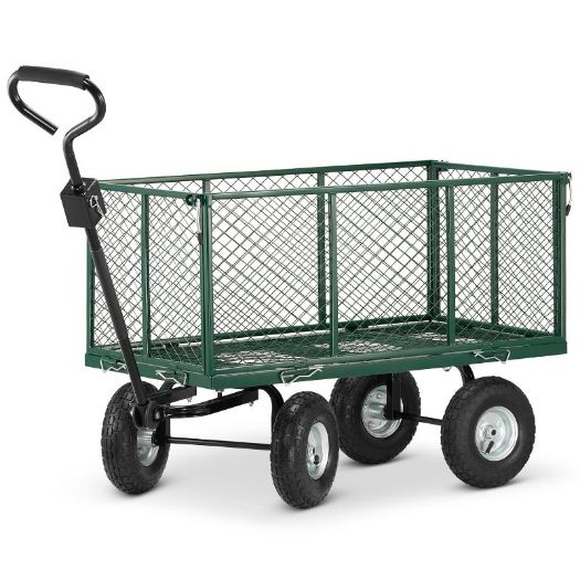 Transportna kolica s mrežom i ceradom 250L 450kg