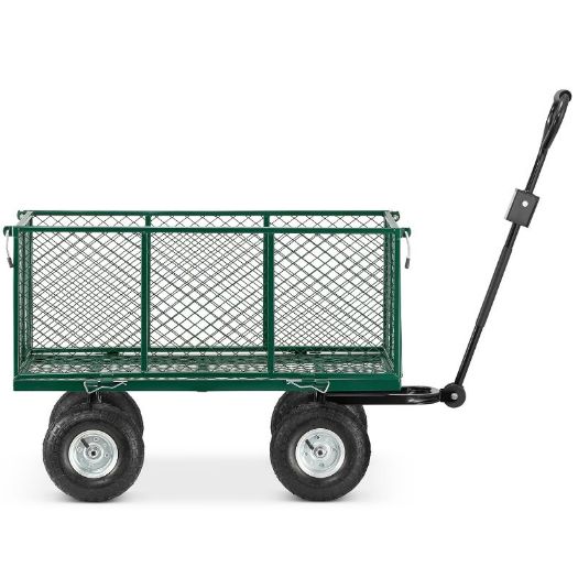 Transportna kolica s mrežom i ceradom 250L 450kg