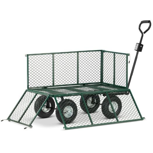 Transportna kolica s mrežom i ceradom 250L 450kg