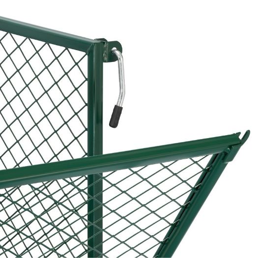 Transportna kolica s mrežom i ceradom 250L 450kg