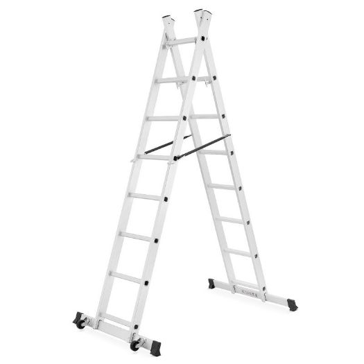 Aluminijska skela- ljestve 2x8 gazišta