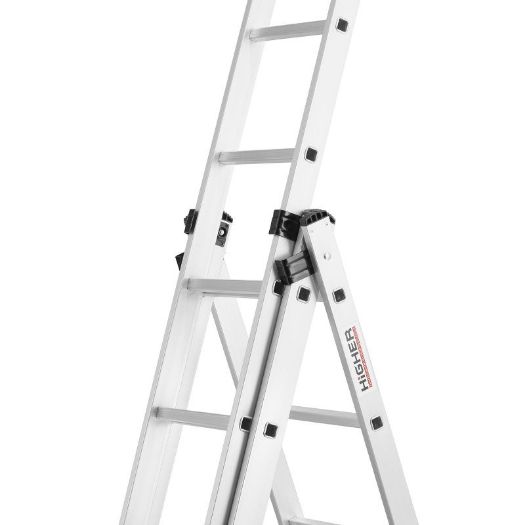 Aluminijske multifunkcionalne ljestve 3x9