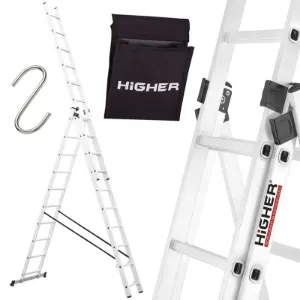 Aluminijske multifunkcionalne ljestve 3x10