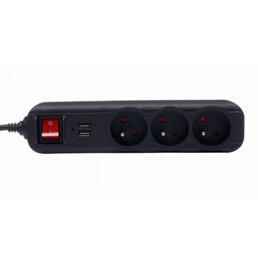 Produžni kabel 3 utičnice i 2 USB priključka 