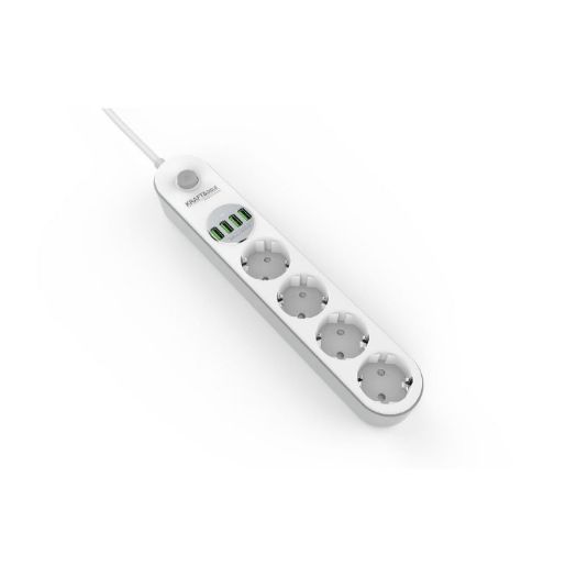 Produžni kabel 4 utičnice i 4 USB priključka 