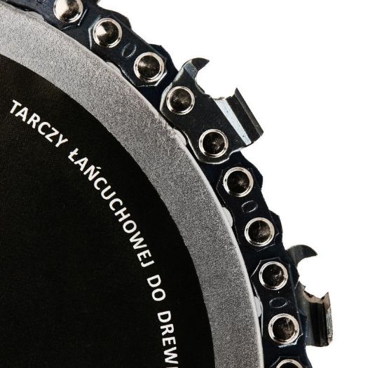detalj zubaca lančane ploče za drvo 125 mm
