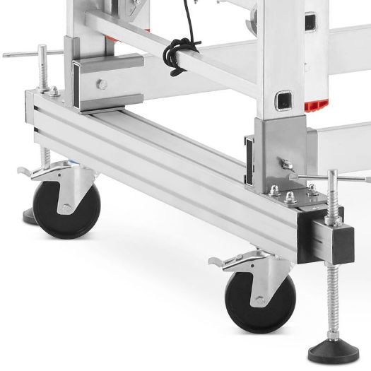Produžna aluminijska mobilna skela 2x15 gazišta