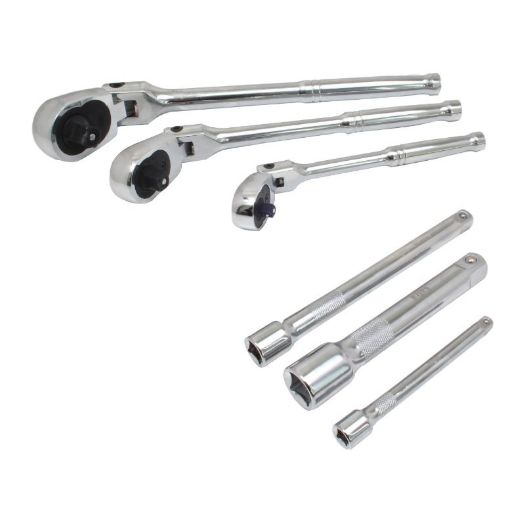 Set zglobnih račna, 1/4", 3/8", 1/2"