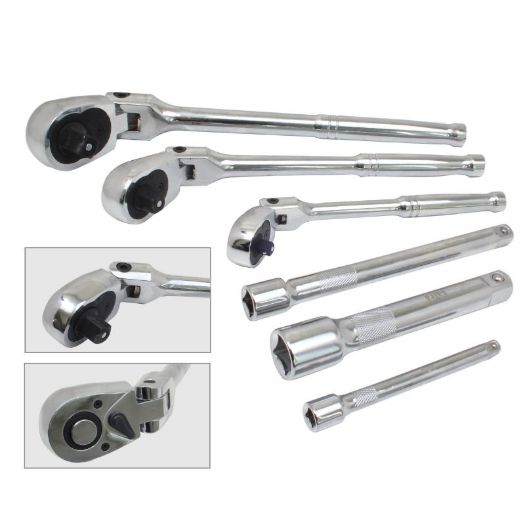 Set zglobnih račna, 1/4", 3/8", 1/2"