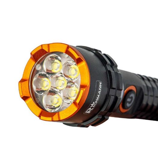 Aluminijska punjiva svjetiljka 1000LM  6x1W LED+SMD LED
