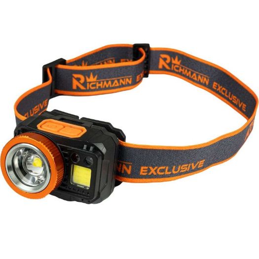 Naglavna svjetiljka 5W + 3W LED