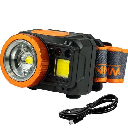 Naglavna svjetiljka 5W + 3W LED