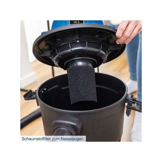 Usisavač za mokro i suho čišćenje 1200 W, 16 L, VC16