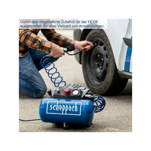 Kompresor 6L 8 bar HC06
