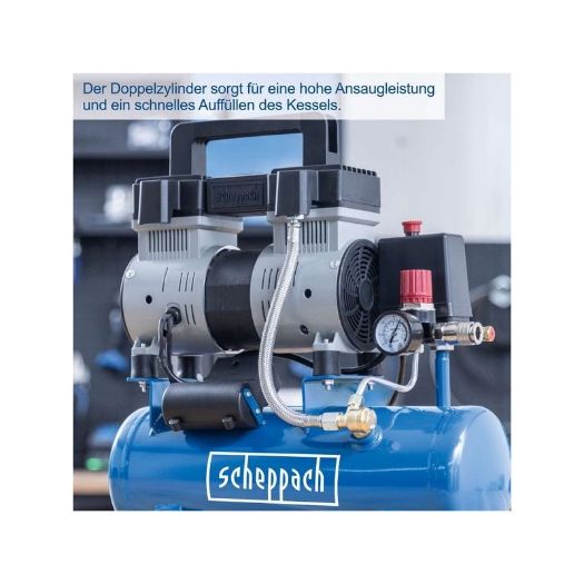 Kompresor 6 L, 8 Bar HC08Si