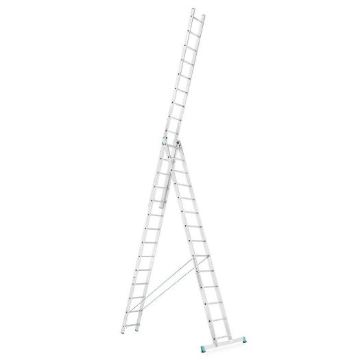Produžne aluminijske ljestve 3x14m