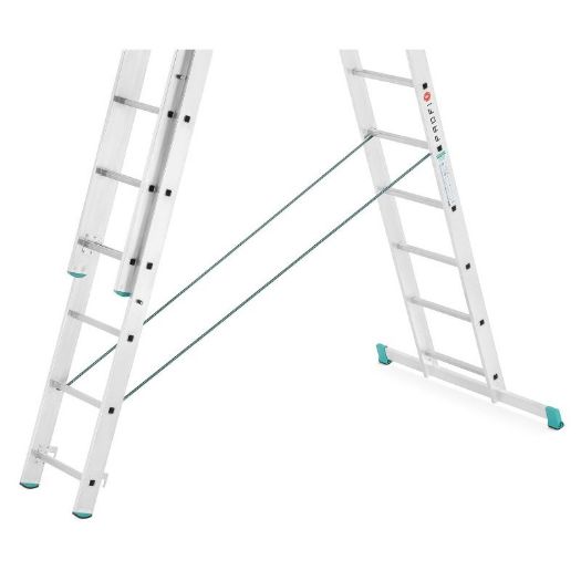 Produžne aluminijske ljestve 3x14m