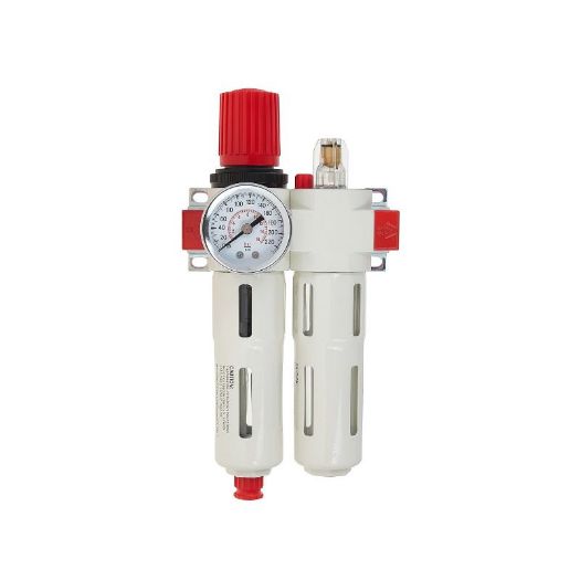 Regulator zraka s filterom, dehidratorom i podmazivanem 1/4"