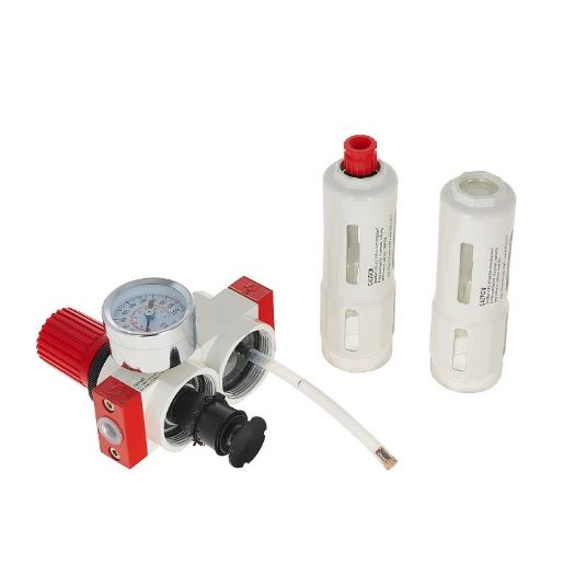 Regulator zraka s filterom, dehidratorom i podmazivanem 1/4"