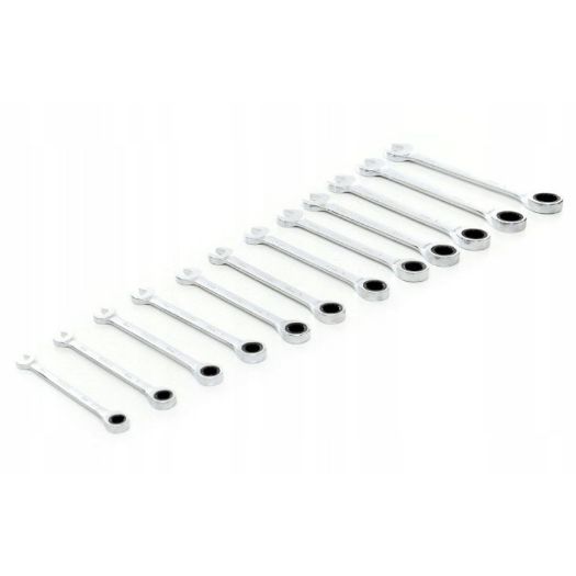 Kombinirani ključevi s račnom 8-19mm, 12kom