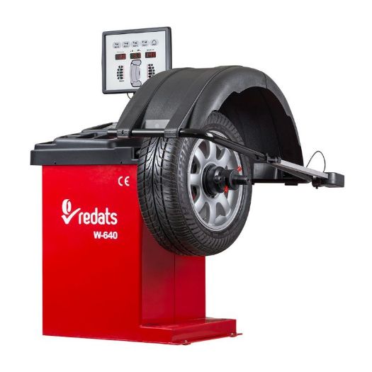 Automatska balansirka s laserom 10" - 24" 230V