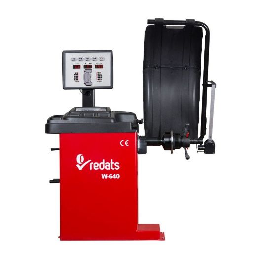 Automatska balansirka s laserom 10" - 24" 230V