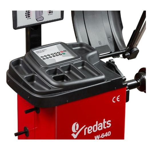 Automatska balansirka s laserom 10" - 24" 230V