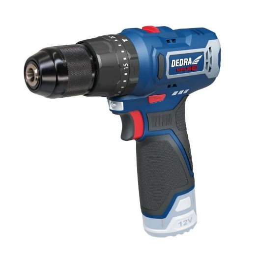 Akumulatorska udarna bušilica 12V, 45 Nm, 2 Ah baterija, punjač