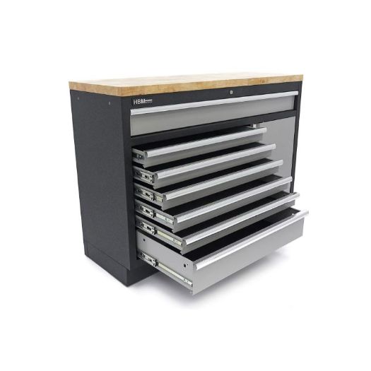 Profesionalni ormar za alat, radni stol s vratima za radioničku opremu