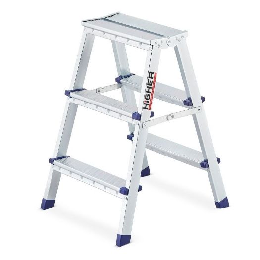 Dvostrane ljestve od pocinčanog čelika 2x3