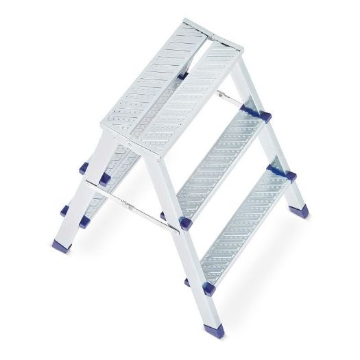 Dvostrane ljestve od pocinčanog čelika 2x3