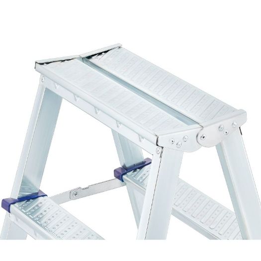 Dvostrane ljestve od pocinčanog čelika 2x2