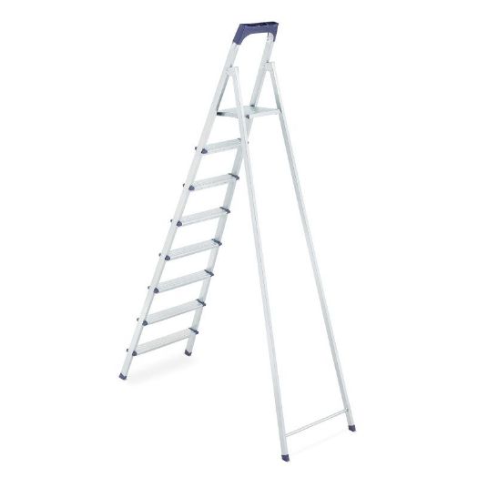 Kućne ljestve od pocinčanog čelika 7+1