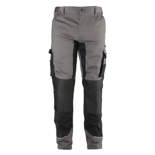 Sive radne hlače sa spandexom veličina M/50, težina 240 g/m2