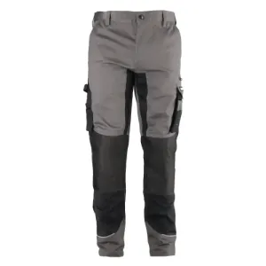Sive radne hlače sa spandexom veličina L/52, težina 240 g/m2
