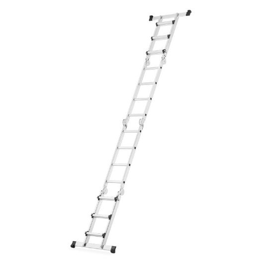 Teleskopske zglobne ljestve 4x4 s platformom