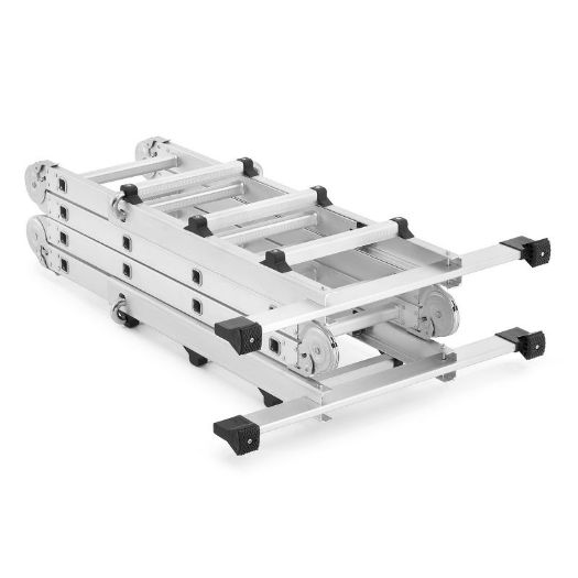 Teleskopske zglobne ljestve 4x4 s platformom